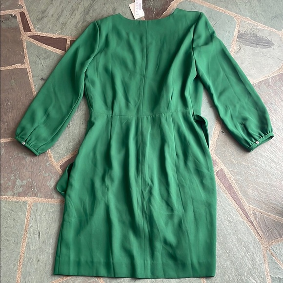 J.Crew Elegant Green Wrap Dress - Picture 7 of 7